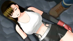 Humiliated brunette is fucked by a hard dick of a kinky BDSM lover