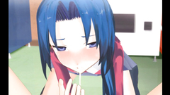 Doggy style for an awesome anime babe in hot anal porn