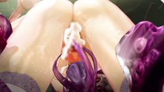 Kinky creature fucks young school girl in the toilet and bites on her soft nipples