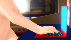 Sexy lesbian 3d girl dreams aboung having a shag with a hot brunette