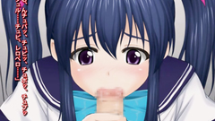 Great hentai porn with gorgeous school girl learning how to blow a dick