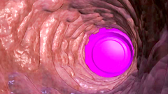 Stunning 3d babe sticks pink dildo into her shaved pussy