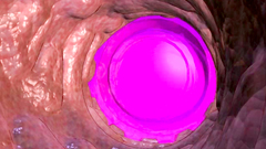 Stunning 3d babe sticks pink dildo into her shaved pussy