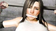 Busty brunette used hard in hot 3D BDSM porn