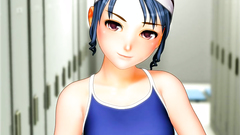 3d cutie in swimming suit is blushing when she gets horny