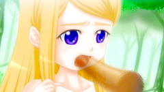 Weirf cock creatures are fucking young blonde hotties in their mouth