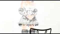 Sexy maid and her girlfriend with big tits are fucking