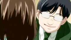 Young big titted hentai babe gets lot of cum in her mouth