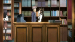 Cock-hungry schoolgirl gets nailed in the library