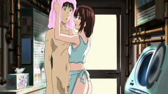 Naughty little sister fucks with her step-brother