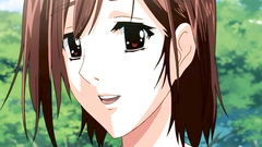 Short-haired big breasted hentai babe molested and seduced for sex