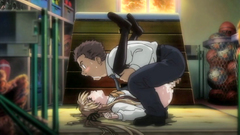 Adorable hentai teens first tme passionate fucked