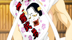 Hot oral games in the warm springs between naked couple