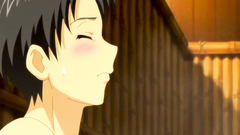 Hot oral games in the warm springs between naked couple