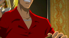 Handsome blond-haired dude fucks his submissive slave