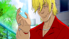 Kinky dude smockes before fucking a young cartoon brunette outdoors