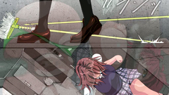 This blowjob looks rough but hentai beauty likes it this way