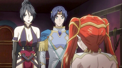 Hentai porn with a busty redhead banged by two dudes