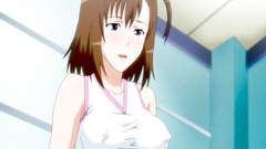 Young and busty teens ride hard cocks on the floor