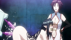 Brunette elf gets bondaged and hardcore fucked by many toys