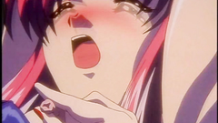 Female domination over the helpless teen by brunette bitch