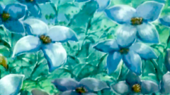 Naked and beautiful elf with long hair gets into a big trouble