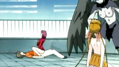 Seductive cartoon babes rides hard cock and want some more