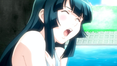 Young boy finds and sucks a cock under the friend's skirt