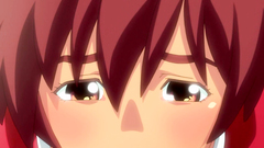 Young boy finds and sucks a cock under the friend's skirt