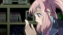 Lustful hentai college babes in hardcore group fuck