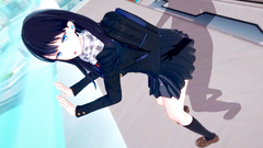 【RIKKA TAKARADA】【HENTAI 3D】【SHORT ONLY WALL DOGGYSTYLE POSE】【SSSS.GRIDMAN】