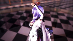 【SEX TOY-MMD】Cheongsam HAKU - Erotic Dance【R-18】