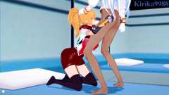 Excellen Browning and Ruri Hoshino have intense futanari sex - SRW IMPACT & Nadesico Hentai