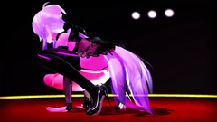 【MMD】Futanari (Huge cock) Haku - Booyah (Abundant ejaculation)【R-18】