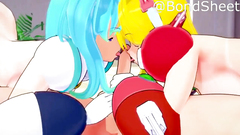 Nana celebrates her Megaman X DiVE debut with bukkake paizuri (3d Hentai)