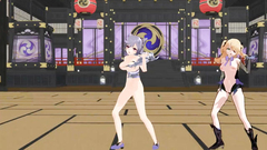 Genshin Impact - Twice - The Feels [MMD-R18]