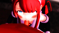 【SEX-MMD】Kawakaze - Pink Lounge Sex 【No sound】【R-18】