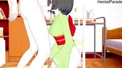 Gentle Sex with Erika Pokemon Gymleader [Hentai 3D] reupload