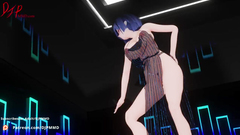 Genshin Yelan No Panties MAGO Blender MMD MD Dress 1500