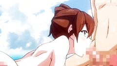Anime Hentai Going to Vacations in a Beach Full of Sexy Girls Giving Blowjobs