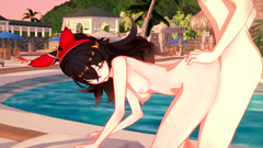 (POV) You Explore the Depths of Amber Ass (it's deep) Hentai Genshin Impact