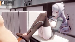 (reupload) 0420 -【R18-MMD】AKT - Honkai Impact 3rd 崩坏三 working with BIg Bronya