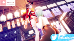 Eula X Amber [After Day Shift Games] [ユーラ×アンバー【日勤試合後】]