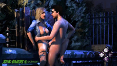 Dwight Fairfield and Laurie Strode blow off some steam during a trial!