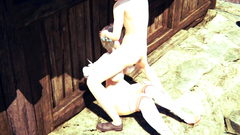 Genshin Impact Hentai Lumine Blowjob and cum in her mouth