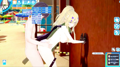 【エロゲーコイカツ！】遊戯王 白の聖女エクレシア3DCG巨乳アニメ動画[Hentai Game Koikatsu!sunshine YuGiOh! Ecclesia]