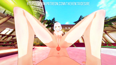 FUCKING YUI KURATA AND HER SEXY TEEN BODY HENTAI TRINITY SEVEN