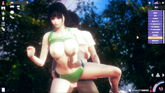 【エロゲー ハニーセレクト2 リビドー】陸上部の生意気な黒髪ぱっつん爆乳美女のおっぱい揉んでエッチしまくる！ 3DCGアニメ動画[Hentai Game Honey Select 2 Libido ]