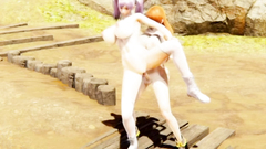 futa witch fucks healer