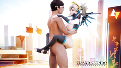 Mercy, Dva Sweet Romantic Sensual Sex [Grand Cupido]( Overwatch ) [Compilation]